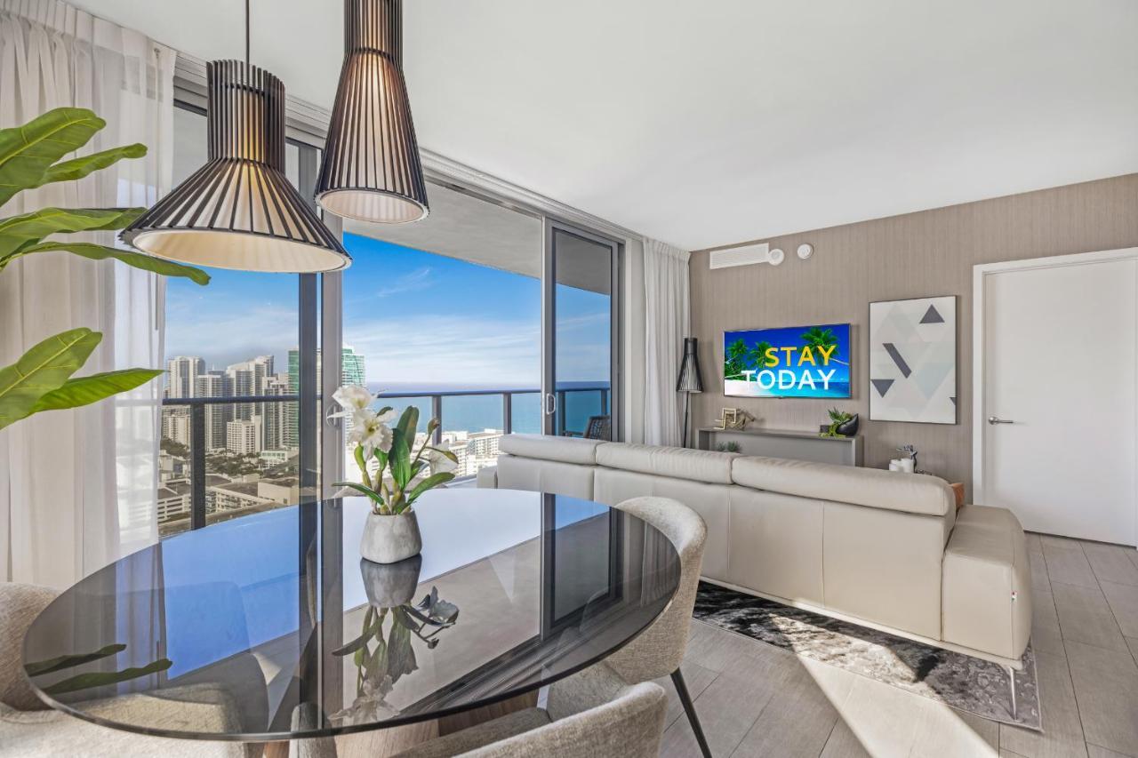 Hyde Beach House - Luxury 2-Bedroom - Gorgeous View - Resort Amenities - Rooftop Pool - Hot Tub - Tennis Court - Minutes To The Ocean Hollywood Dış mekan fotoğraf