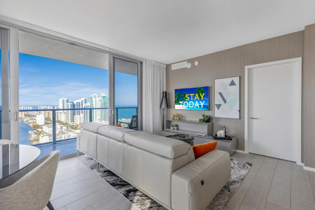 Hyde Beach House - Luxury 2-Bedroom - Gorgeous View - Resort Amenities - Rooftop Pool - Hot Tub - Tennis Court - Minutes To The Ocean Hollywood Dış mekan fotoğraf