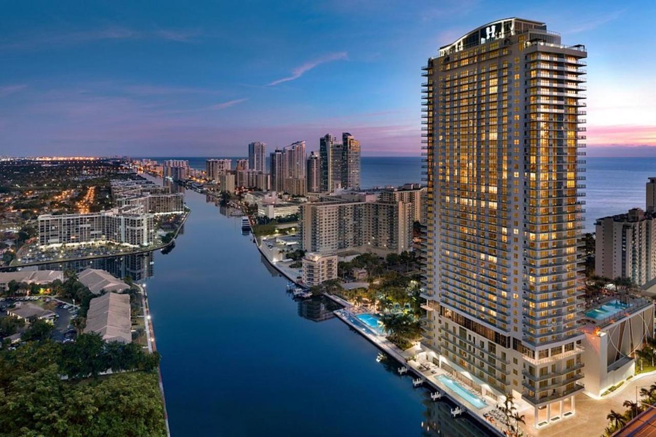 Hyde Beach House - Luxury 2-Bedroom - Gorgeous View - Resort Amenities - Rooftop Pool - Hot Tub - Tennis Court - Minutes To The Ocean Hollywood Dış mekan fotoğraf