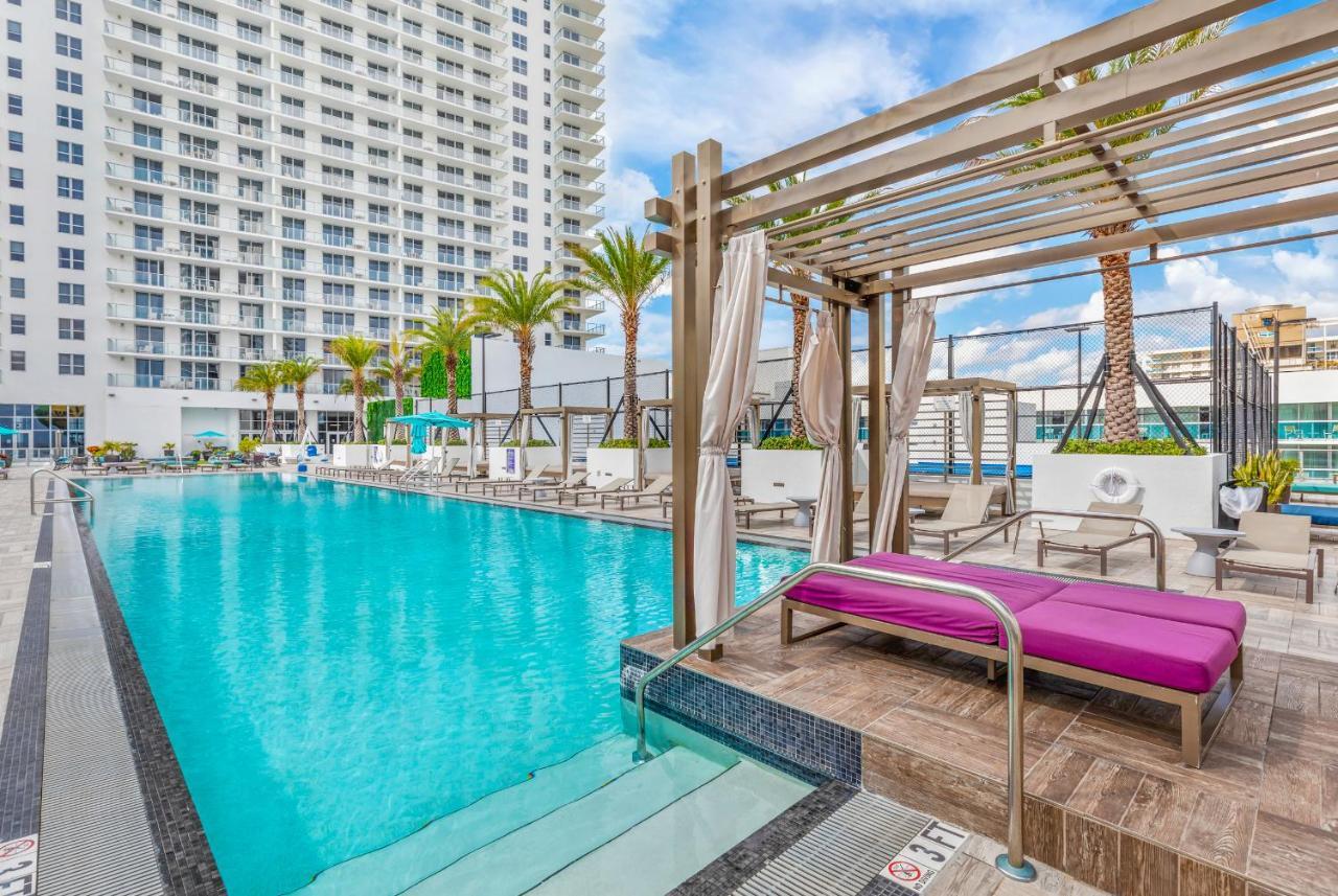 Hyde Beach House - Luxury 2-Bedroom - Gorgeous View - Resort Amenities - Rooftop Pool - Hot Tub - Tennis Court - Minutes To The Ocean Hollywood Dış mekan fotoğraf