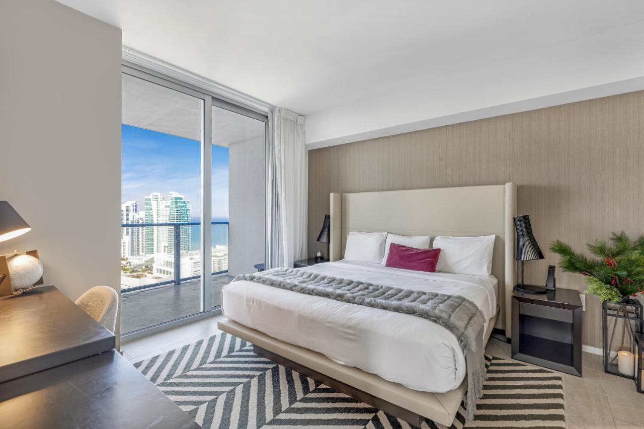 Hyde Beach House - Luxury 2-Bedroom - Gorgeous View - Resort Amenities - Rooftop Pool - Hot Tub - Tennis Court - Minutes To The Ocean Hollywood Dış mekan fotoğraf