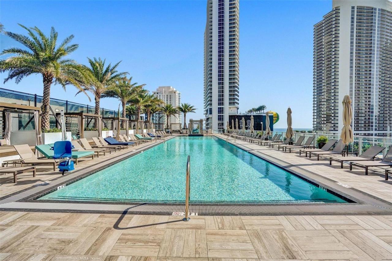 Hyde Beach House - Luxury 2-Bedroom - Gorgeous View - Resort Amenities - Rooftop Pool - Hot Tub - Tennis Court - Minutes To The Ocean Hollywood Dış mekan fotoğraf