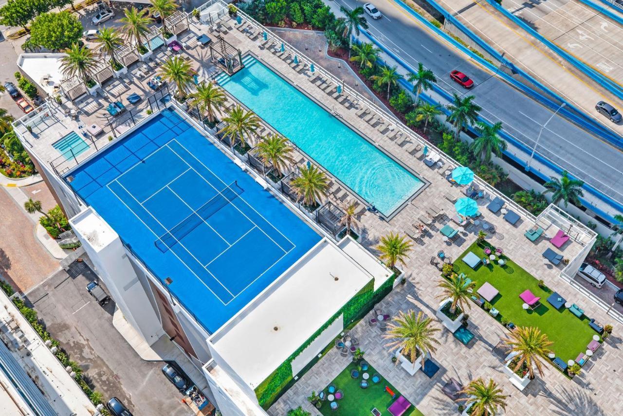 Hyde Beach House - Luxury 2-Bedroom - Gorgeous View - Resort Amenities - Rooftop Pool - Hot Tub - Tennis Court - Minutes To The Ocean Hollywood Dış mekan fotoğraf