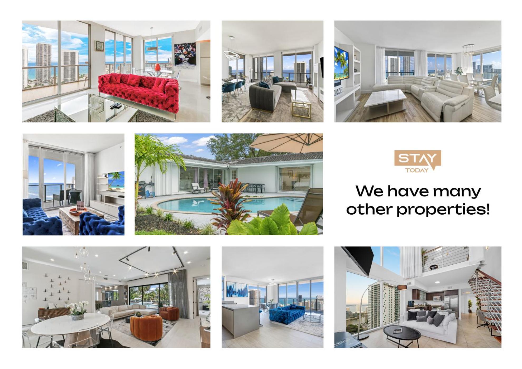 Hyde Beach House - Luxury 2-Bedroom - Gorgeous View - Resort Amenities - Rooftop Pool - Hot Tub - Tennis Court - Minutes To The Ocean Hollywood Dış mekan fotoğraf
